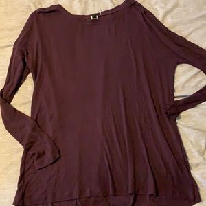 Tunic long sleeve top.